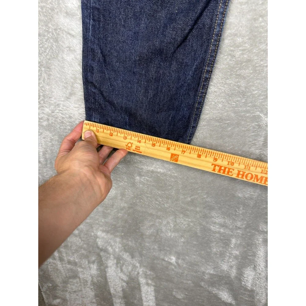 3sixteen Jeans Mens 34 Raw Selvedge Denim USA Made Slim Straight Leg ST-100x